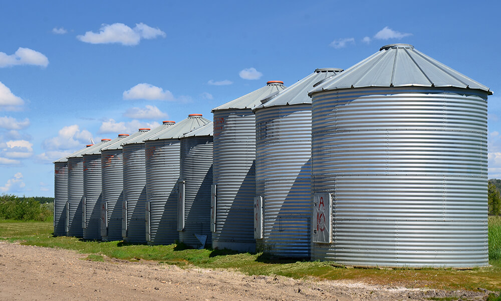 grain bins