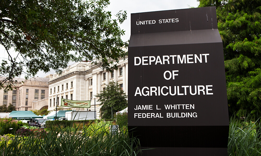 department of agriculture signage in washington dc